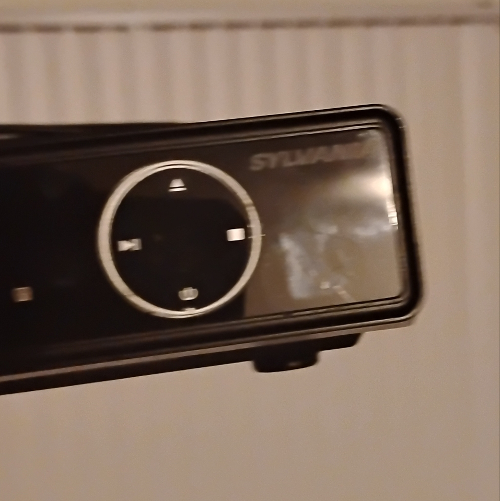 Sylvania Black Projector DVD player